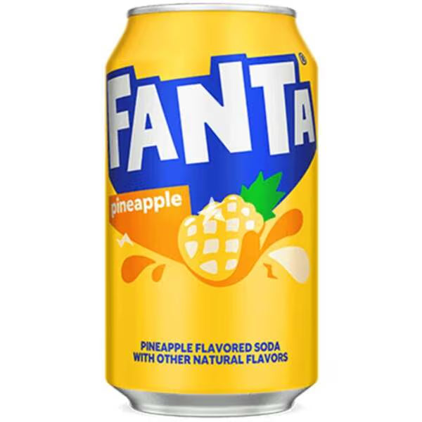 Fanta USA Pineapple Ananas 355ml