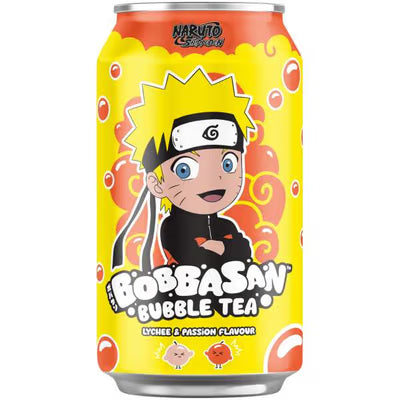 Ultrapop Bobbasan Bubble Tea Lychee Passion 320ml