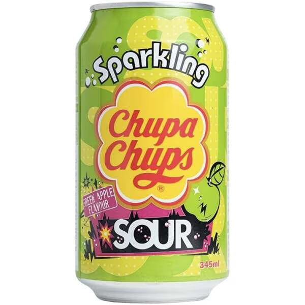 Chupa Chups Drink Sour Apple 345ml