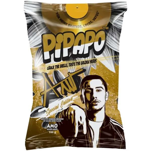 Pipapo by Amo Sonnenblumenkernen Golden Herbs 100g