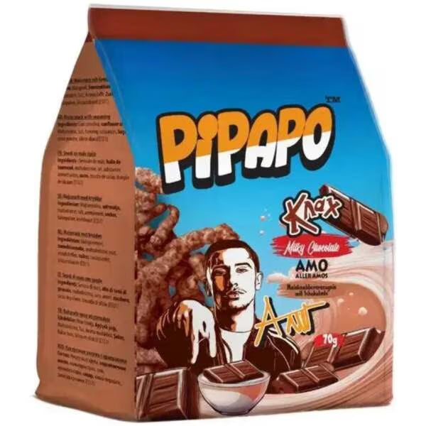 Pipapo Knax Maissnack Milky Chocolate 70g