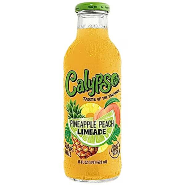 Calypso Pineapple Peach Lemonade 473ml
