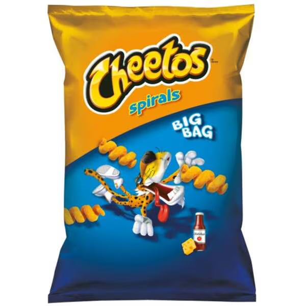 Cheetos Spirals Cheese & Ketchup 80g