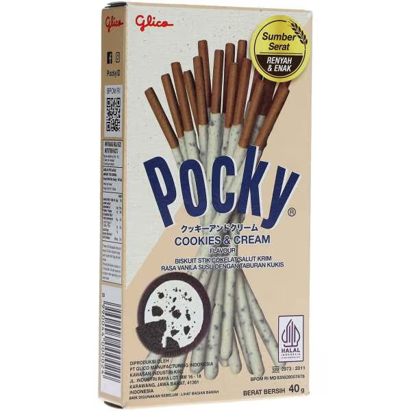 Pocky Cookies & Cream 40g